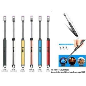 ACENDEDOR DE FOGÃO/CHURRASQUEIRA ELÉTRICO - RECARREGÁVEL USB