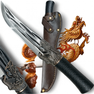 FACA DRAGÃO - LÂMINA AFIADA - MULTIUSO (ESSENCIAL PARA O CHURRASCO)