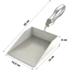 CONJUNTO PÁ DE LIMPEZA E ESPALHADOR DE BRASA PARA CHURRASQUEIRA - Imagem 2