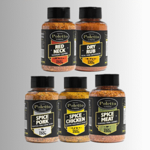 Kit Rubs Tempero Premium para Carnes, Aves, Suínos e Churrasco – Solutech Grill